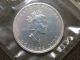 2002 1 Oz Silver Maple Leaf Coin Canada Mylar Pouch Unc Silver photo 1