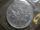 2002 1 Oz Silver Maple Leaf Coin Canada Mylar Pouch Unc Silver photo 6