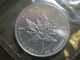 2002 1 Oz Silver Maple Leaf Coin Canada Mylar Pouch Unc Silver photo 7
