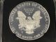 2012 W American Silver Eagle Coin Ngc Black Retro Slab Pf70 Ultra Cameo 1 - 015 Silver photo 3