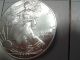 2000 Silver American Eagle 1 Oz.  999 Fine Silver Year Very Silver photo 2