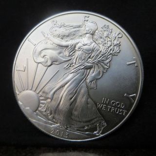 2013 1oz Silver American Eagle - Awesome U.  S.  Bullion - photo