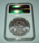 2014 Ngc Ms69 American Silver Eagle 1 Troy Oz Silver Dollar Coin Er Silver photo 1
