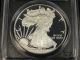 2012 W American Silver Eagle Coin Pcgs First Strike Pr 70 Dcam 4025 Silver photo 1