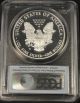 2012 W American Silver Eagle Coin Pcgs First Strike Pr 70 Dcam 4025 Silver photo 2