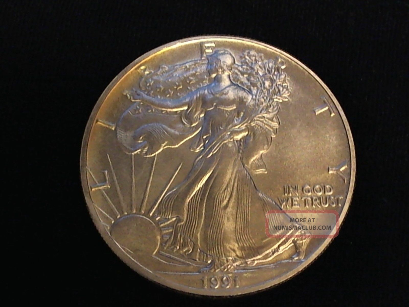 1991 Silver Dollar