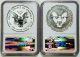 2013 - W Silver Eagle $1 First Release Ngc Pf+ms69 Reverse Proof & Enhanced Finish Silver photo 1