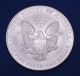 2001 American Silver Eagle Dollar | Uncirculated | Kointain Coin Case Silver photo 1
