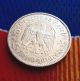 Extra Rare 1934 A Ww2 5 Mark 90% Silver German Garrisonkirche Reichsmark Coin Germany photo 1