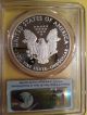 2010 W Proof Silver Eagle Pcgs Pr 70 Dcam First Strike Silver photo 1