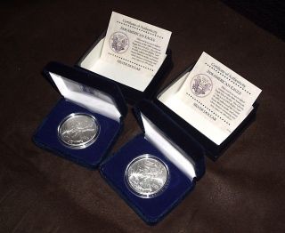 2008 (p) American Eagle Silver Dollar,  - Buc (& Box) photo