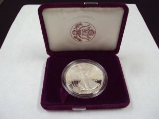 Coinhunters - 1991 - S Proof American Silver Eagle And photo