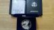 2001 - W American Eagle Proof Silver Dollar And C.  O.  A Silver photo 5