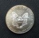 2011 American Silver Eagle Dollar Brilliant Uncirculated (rainbow Toning). . Silver photo 1