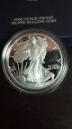 2001 W American Silver Eagle Proof With Silver photo 1