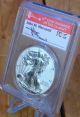 2012 - S American Eagle Silver Reverse Proof Pcgs Pr69 First Release Silver photo 2