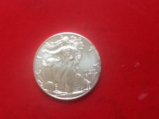 United States Silver Dollar,  2011 Bullion photo