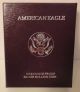 American Eagle One Ounce Proof Silver Bullion Dollar 1990 S W Case And Box Silver photo 4