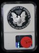 2004 W 1oz Silver American Eagles Ngc Pf70 Proof 70 Ulra Cameo Silver photo 1