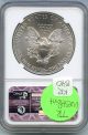 2013 - W Ngc Ms 70 American Eagle Silver Dollar - Early Release 1 Oz - S1s Kr840 Silver photo 1