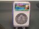 2009 Silver Eagle Ms - 69 By Ngc With 1oz.  Silver Silver photo 1