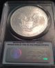 2009 First Strike Silver American Eagles $1 Pcgs Ms 70 1 Oz.  Fine Silver Coin Silver photo 2