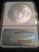 2010 Ngc Ms69 American Silver Eagle - Early Release - Superior Coin Silver photo 1