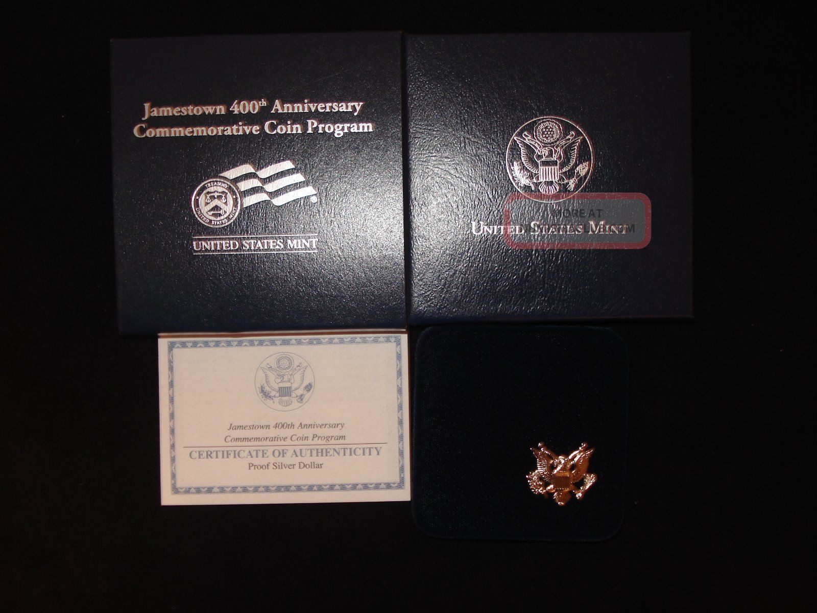 2007 1oz. Pr70 P Jamestown 400th Anniversary Proof Silver Dollar