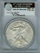 2011 - S 25th Ann Silver Eagle Pcgs Ms - 70 Signed Mercanti First Strike Silver photo 1