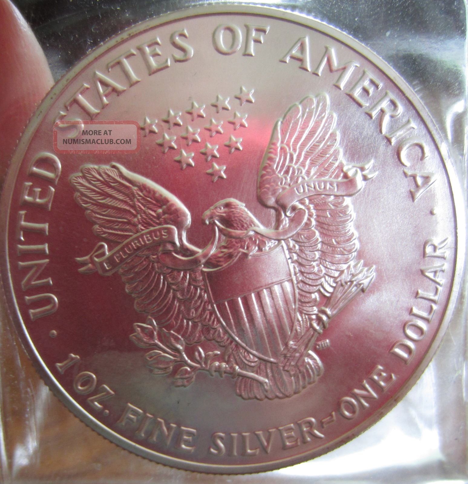 1990 Silver Dollar Eagle Coin