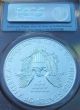 2011 American Silver Eagle Pcgs Ms 70 25th Anniversary First Strike Silver photo 3