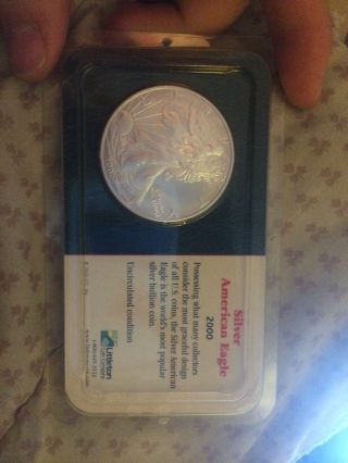 2000 Silver American Eagle,  Littleton Coin Company photo