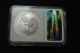 2008 W American Eagle 1 Oz.  Silver Dollar Coin Ngc Ms 70 Silver photo 2