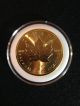 2014 Gold Plate Canadian Maple.  9999 1 Troy Oz Silver Beauty Silver photo 5