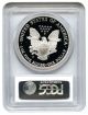 1996 - P Silver Eagle $1 Pcgs Proof 70 Dcam American Eagle Silver Dollar Ase Silver photo 1