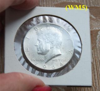 Kennedy 1964p 1964 - P Half Dollar - - 90%.  900 Sterling Silver Us Coin (wm5) photo