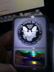 2014 W 1oz.  American Eagle S$1 E.  R.  Ngc Pf 69 Ultra Cameo Blue Label Silver photo 1