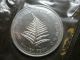 1 Oz Silver Coin Zealand Silver Fern.  9999 Fine Silver Mylar Pouch Aotearoa Silver photo 3