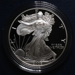 American Silver Eagle 2006 - W,  $1 Proof & photo