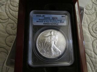 2011 - S Anacs Supplemental Issue San Franciso Certified photo