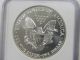 1987 Eagle Ms69.  999 1oz Silver One Dollar Ngc Certified Silver photo 3