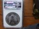 Ngc Ms69 1998 Silver Eagle $1 Silver photo 1