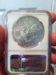 2012 W Silver Eagle Ngc Ms70 Early Releases Burnished Silver photo 1