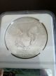2012 W Silver Eagle Ngc Ms70 Early Releases Burnished Silver photo 5