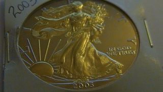 2003 Silver Eagle.  999 Silver Coin Spotless Coin photo