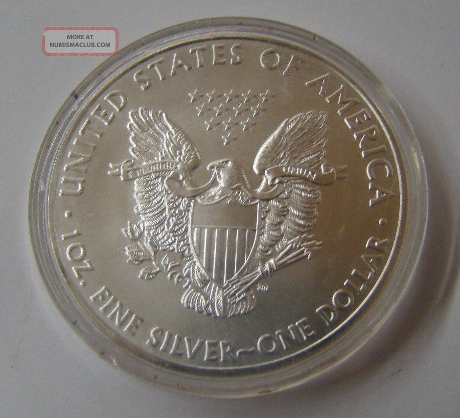 Usa 2011 American Eagle Liberty 1 Oz Fine Silver One Dollar Coin