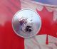 2013 Canadian Maple Leaf Special 25th Anniversary Coin.  9999 Fine Silver Silver photo 1