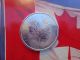 2014 Canadian Maple Leaf Coin.  9999 Fine Silver Silver photo 3