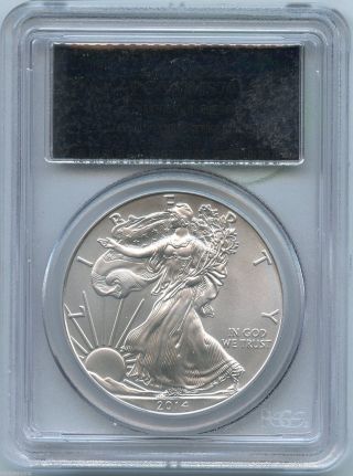 2014 Pcgs Ms 70 First Strike American Silver Eagle Silver Foil Label - S1s Kq403 photo