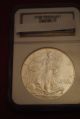 2002 American Silver Eagle Ngc Ms 69 Near Perfect Coin 1oz $1 Silver photo 2